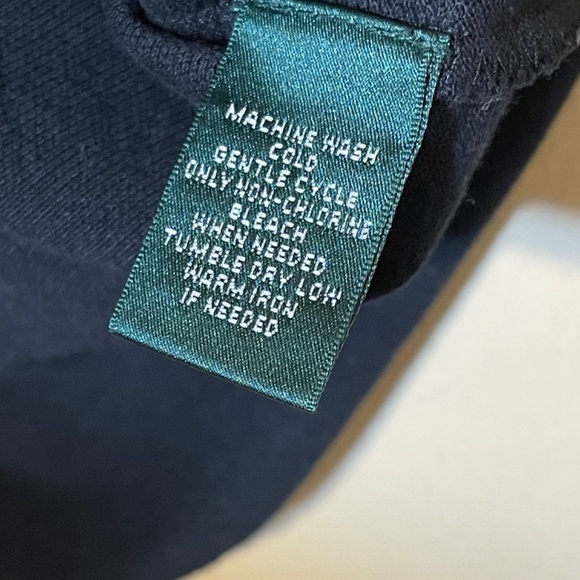 RL Black Polo Shirt with Logo - Picture 6 of 8